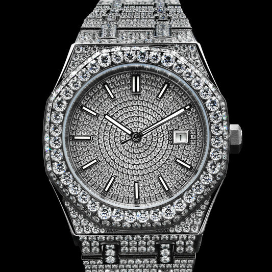 Modell "A" | Uhr Iced-Out | 42mm